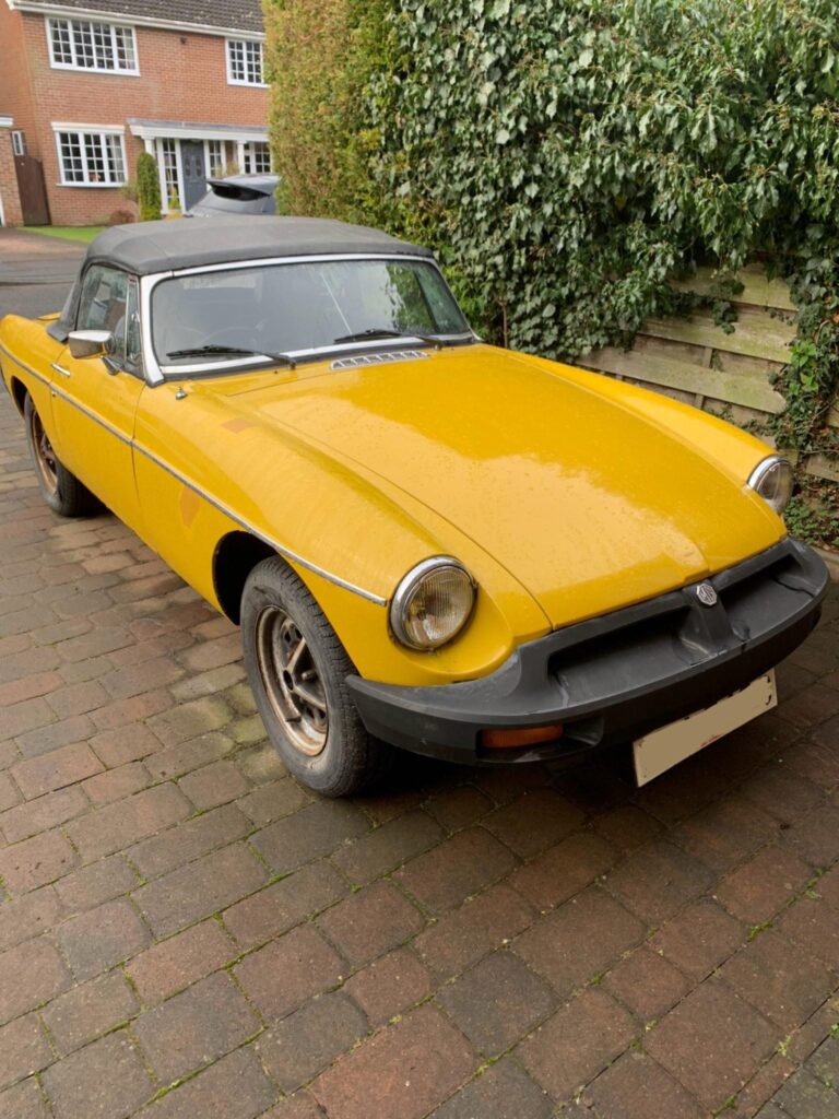 1978 - MG MGB 1.8 Roadster Convertible 2dr Petrol Manual (97 bhp) - £3950