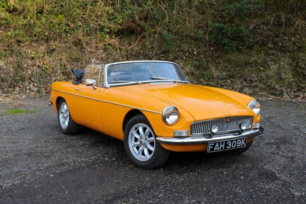 1972 - MG MGB 1.8 Roadster Convertible 2dr Petrol Manual (97 bhp) - £9999