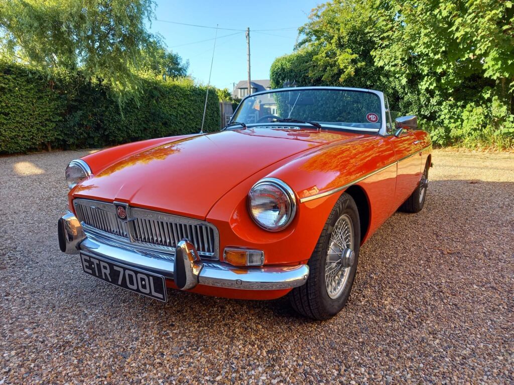1972 - MG MGB 1.8 Roadster Convertible 2dr Petrol Manual (97 bhp) - £13995