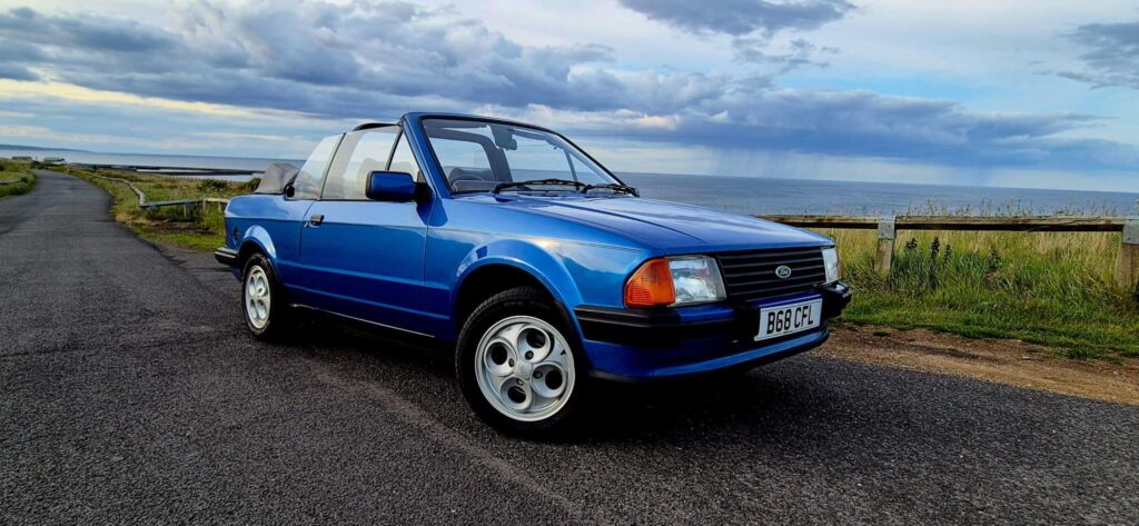 1985 - Ford Escort 1.6i Convertible 2dr Petrol Manual (103 bhp) - £7800