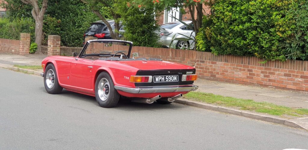 1974 - Triumph TR6 UK Car, Petrol Injection CR, Model With Four Speed withOverdrive 2.5 - £15000
