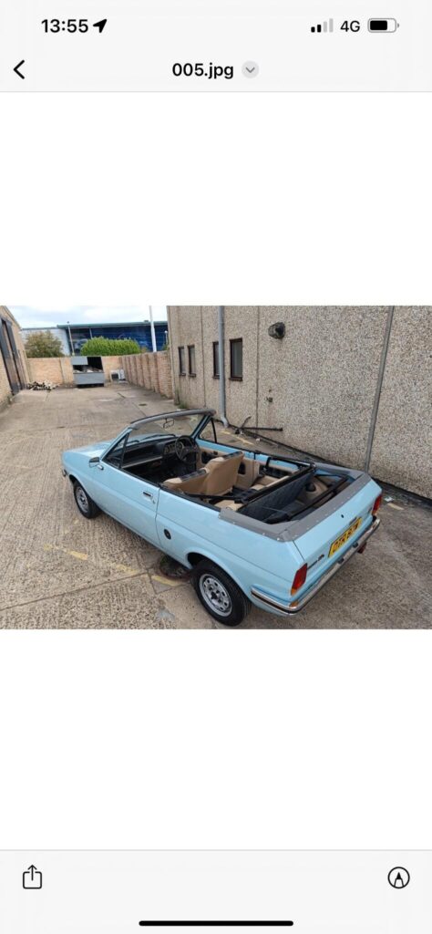 1981 - Ford Fiesta 1.1 L Hatchback 3dr Petrol Manual (49 bhp) - £15000